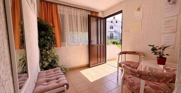 Apartman Dragica A2 – pogled more i balkon