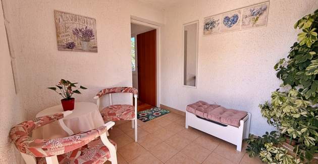 Apartman Dragica A2 – pogled more i balkon