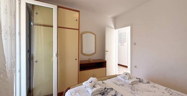 Apartman Dragica A4 – pogled more i balkon