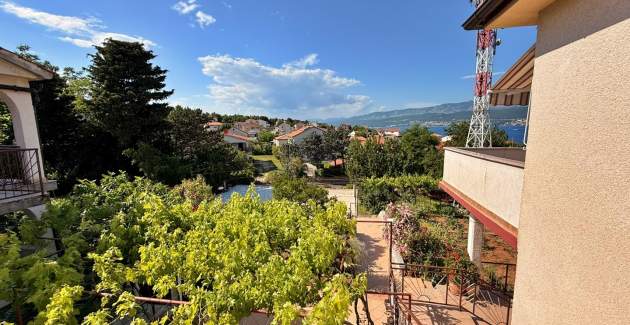Apartman Dragica A4 – pogled more i balkon