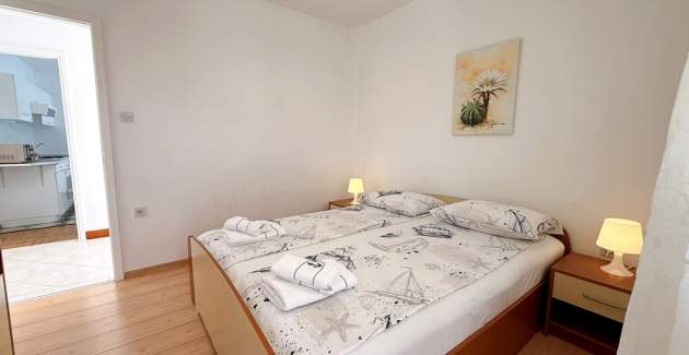 Apartman Dragica A4 – pogled more i balkon