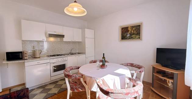 Apartman Dragica A4 – pogled more i balkon