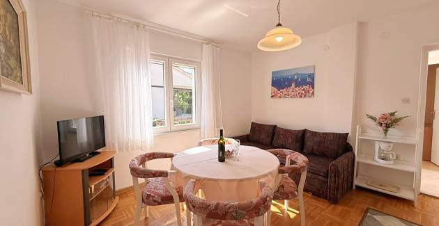 Apartman Dragica A4 – pogled more i balkon