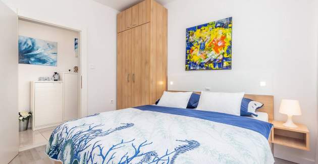 Apartment Presker – Meerblick und Balkon