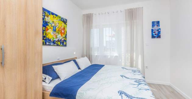 Apartment Presker – Meerblick und Balkon