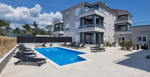 Apartment Punta Silo A5 – Pool and Sea View