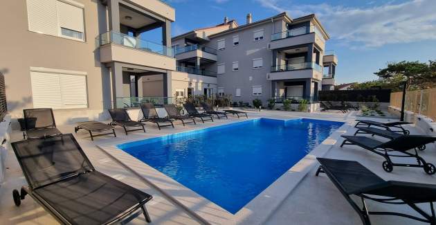 Studio-Apartment Punta Silo A4 – Pool und Meerblick