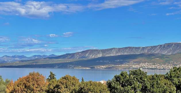 Apartment Srdoc – Terrace and Sea View