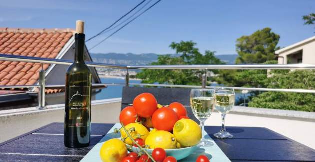 Monolocale Glorijeta – vista mare, 25 m dal mare