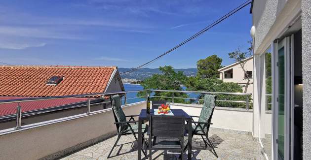 Monolocale Glorijeta – vista mare, 25 m dal mare