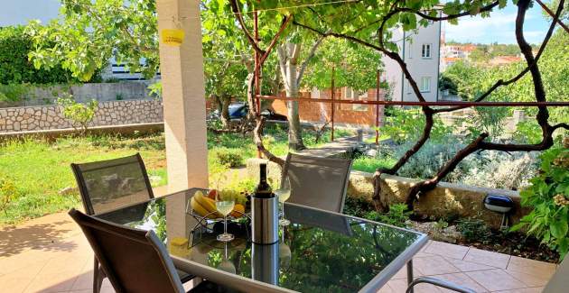 Appartamento Viola – terrazza e vista cortile