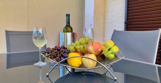 Appartamento Viola – terrazza e vista cortile