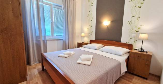 Apartman Brnic AQ P – s natkrivenom Terasom, 90 m od Plaže