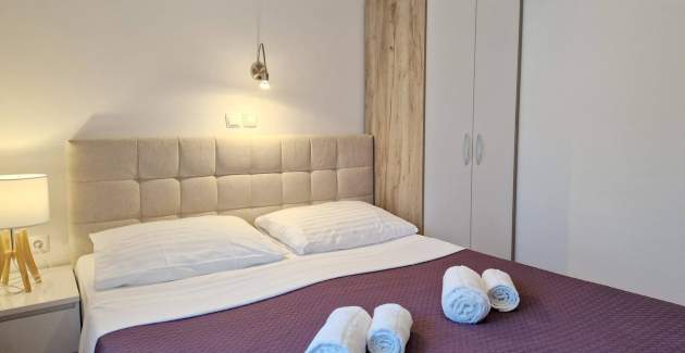 Apartman Brnic AQ 1 – s Balkonom, 90 m od Plaže