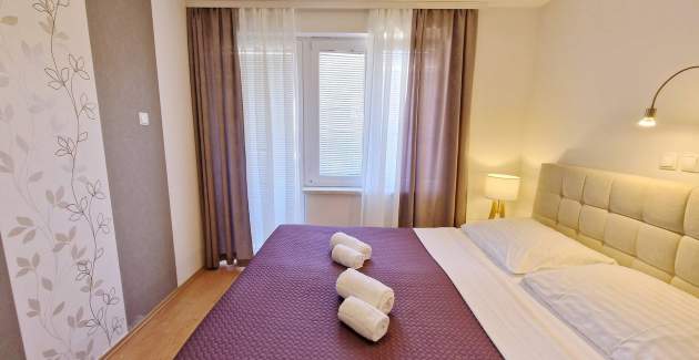 Apartman Brnic AQ 1 – s Balkonom, 90 m od Plaže