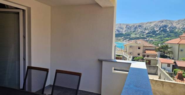 Apartment Brnic AQ 3 - with Balcony, 90 m from the Beach