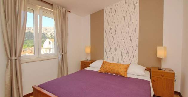 Charming Apartment Brnic No. 6 - with Balcony and Sea View