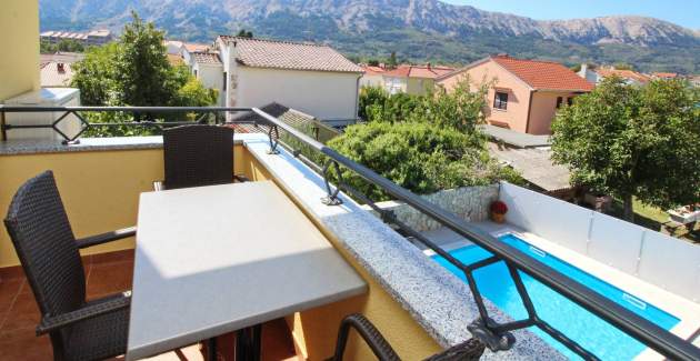 Apartment Gorica 2 No.4 - with Balcony and Pool