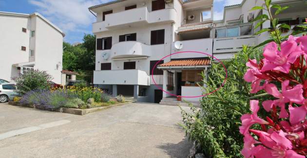 Studio Apartment Karamarko - with roofed Terrace