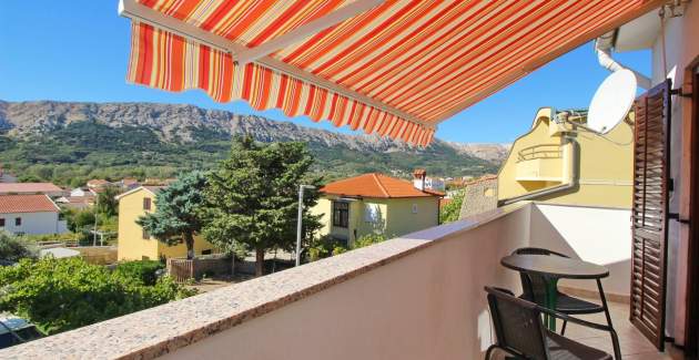 Appartamento Kucar No.2 – con balcone, a 350 m dalla spiaggia