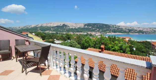 Apartment Lovincic No.7 – mit Meerblick, 200 m vom Strand entfernt