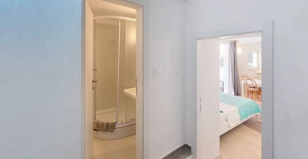 Studioapartment Meratti – im alten Teil von Baška, 200 m vom Strand entfernt