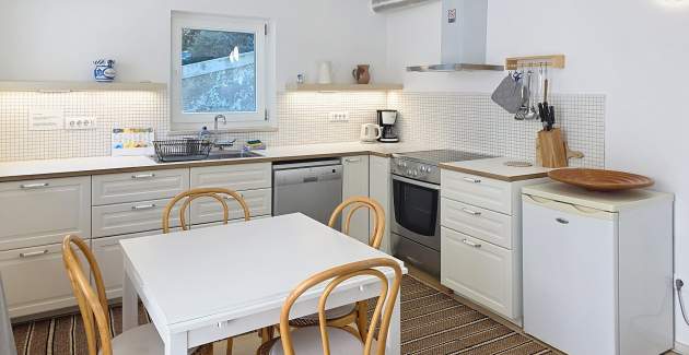 Studioapartment Meratti – im alten Teil von Baška, 200 m vom Strand entfernt