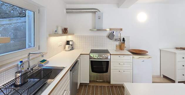 Studioapartment Meratti – im alten Teil von Baška, 200 m vom Strand entfernt