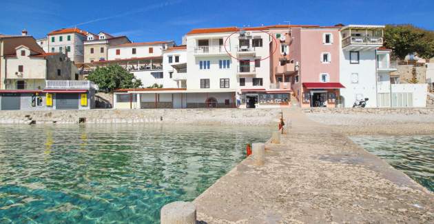 Studio Apartment Mihovil - near the Beach, with Sea View