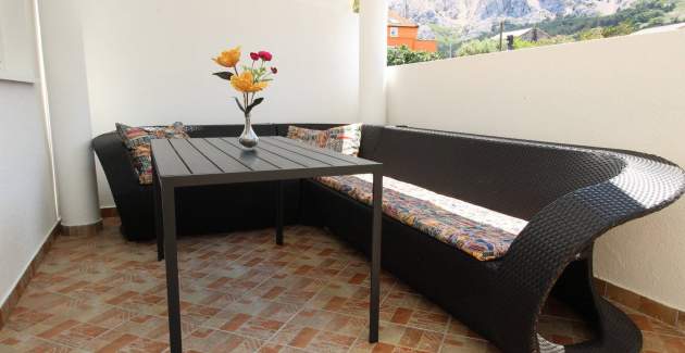 Ferienwohnung Zarok Beach Holiday A2 – in Strandnähe, mit Terrasse