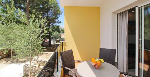 Charming Apartment Sunshine No.3 - with Balcony, 300 m from the Beach